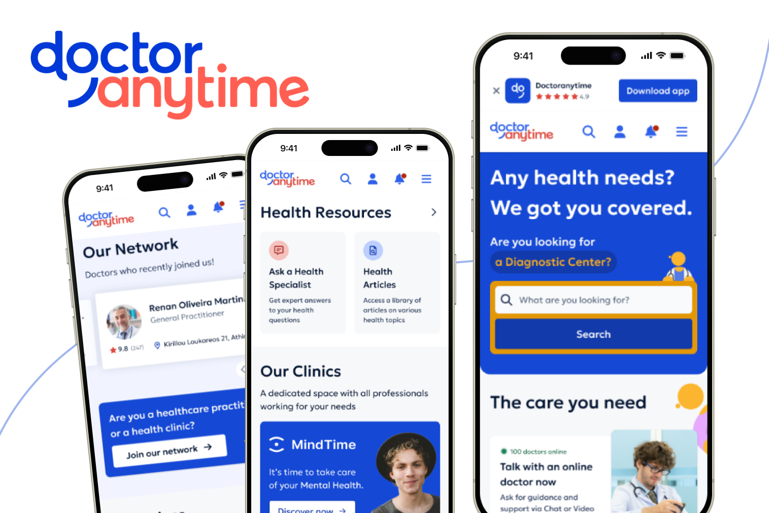 Doctoranytime — Healthcare Marketplace