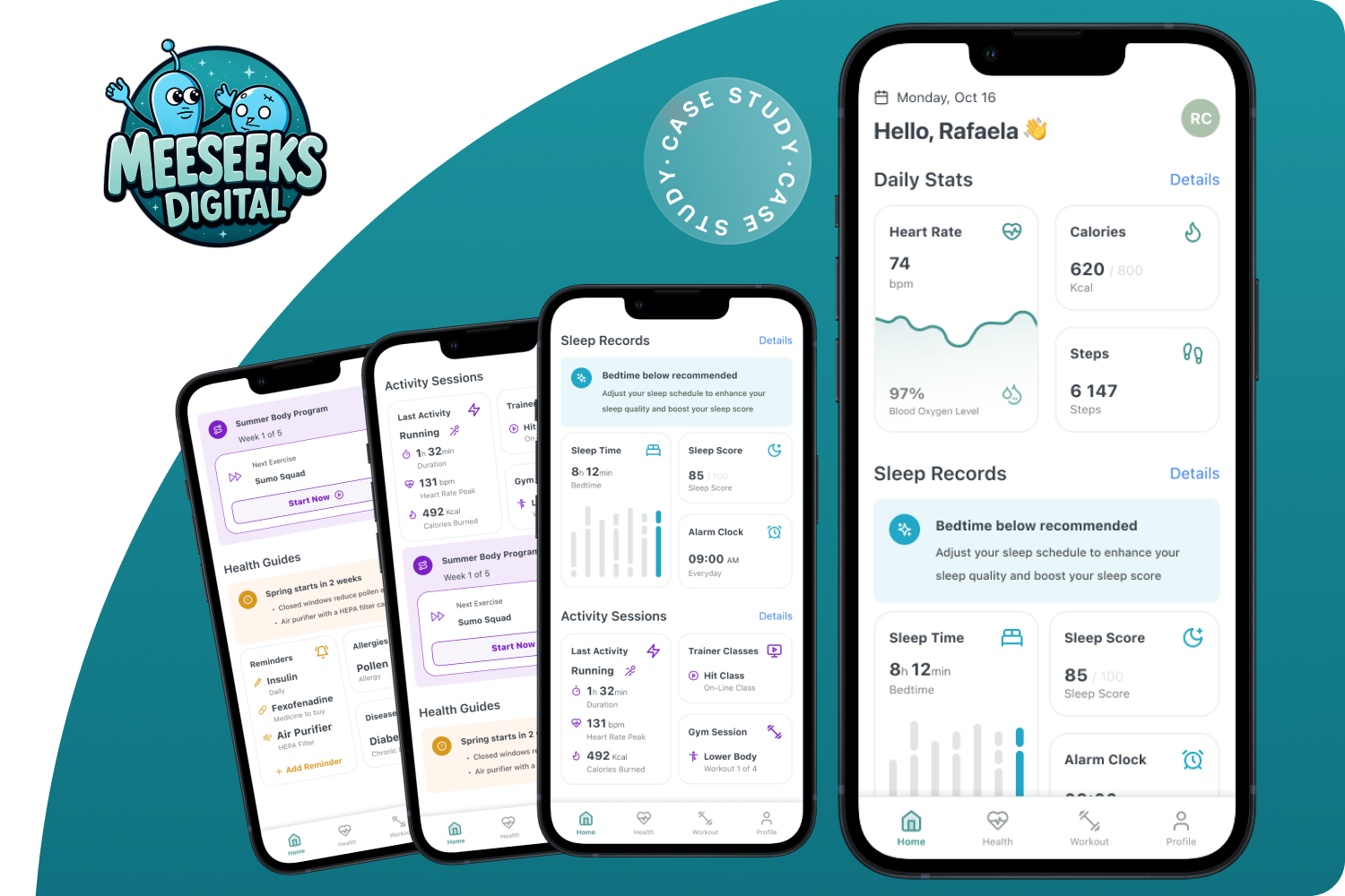 Meeseeks – Activity Tracker App